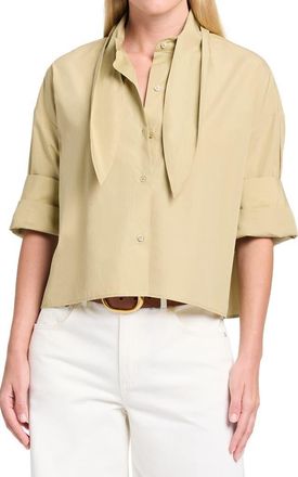 TWP Tie One On Top in Olive Grey at Nordstrom, Size X-Small