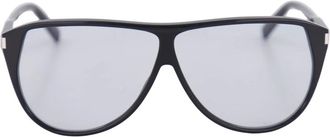 Saint Laurent Sunglasses, unisex, Black, Size: 65 MM Gaspar Aviator Sunglasses