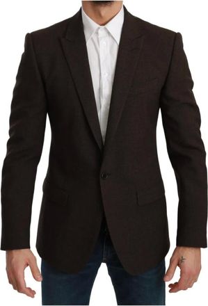 Dolce & Gabbana Hombre, Chaquetas, Marr&oacute;n, Talla: M