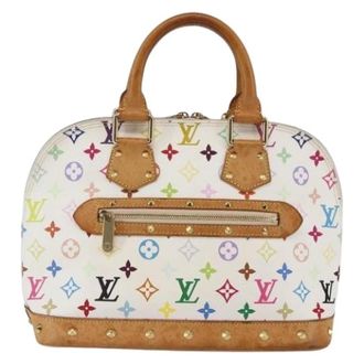 Louis Vuitton Pre-owned Handbags, female, Multicolor, Size: ONE SIZE Pre-owned Vintage Canvas Handbag
