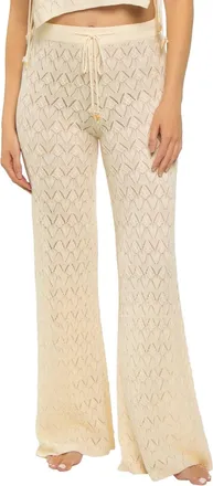 Elan Wide Leg Pants In Natural