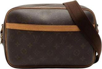 Louis Vuitton Pre-owned Cross Body Bags, female, Brown, Size: ONE SIZE Pre-owned Reporter PM