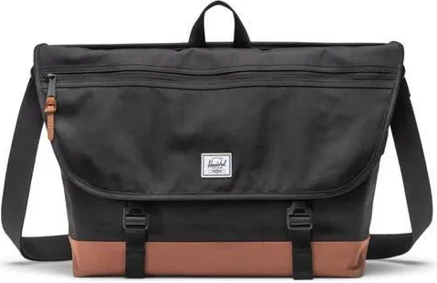Cove Messenger Bag in Black/saddle Brown at Nordstrom