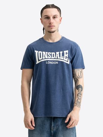 Lonsdale T-Shirt LONSDALE STOFA, Herren, Gr. XXL, navy, ecru, Obermaterial: 100% Baumwolle, Shirts T-Shirt, sportlicher Stil, f&uuml;r Sportmode und Streetwear, f&uuml;r
