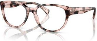 Ralph Lauren 54mm Oval optical glasses in Pink at Nordstrom