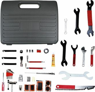 OEM Kit De Herramientas Para Bicicleta De 44 Piezas, Llaves Allen, Extractor De Bielas, Herramientas De Reparaci&oacute;n Y Mantenimiento, Accesorios Profesional