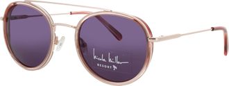 Nicole Miller Sunglasses Gold