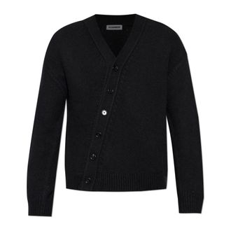 Jil Sander Cardigans, male, Black, Size: M Cardigan