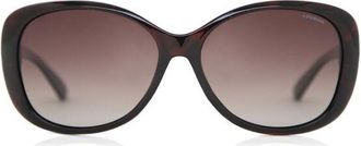 Polaroid P8317 Polarized 0BM/LA Womens Sunglasses Tortoiseshell Size 58