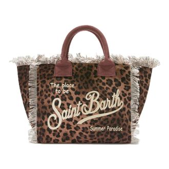 MC2 Saint Barth Tote Bags, female, Brown, Size: ONE SIZE Colette Hand Bag With Shoulder Strap