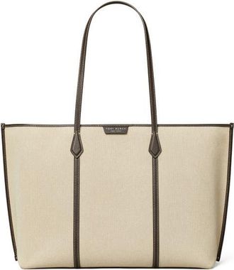 Tory Burch Perry Canvas Tote in Natural at Nordstrom