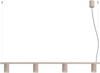 Sollux Lighting Ara&ntilde;a taupe aluminio alt. 212 cm