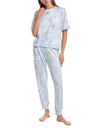 DKNY 2pc Pajama Pant & Shirt Set