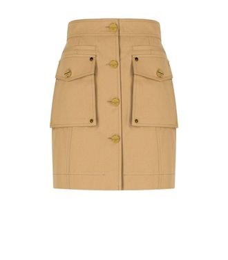 Elisabetta Franchi GONNA MINI CON TASCHE CAMMELLO ELISABETTA FRANCHI