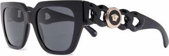 Versace Ve 4409 Gb 187 Zonnebrillen - Dames - Zonnebrillen - Zwart - 53 MM - Accessoires