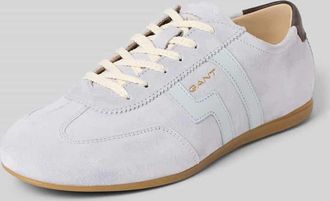 GANT Sneaker aus Leder Modell Sperly in Hellblau, Gr&ouml;&szlig;e 36