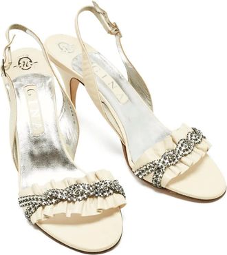 Gina Sandali con cristalli - Toni neutri