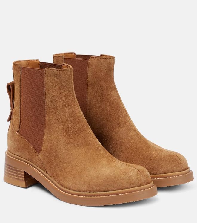 See By Chlo&eacute; Bonni leather Chelsea boots