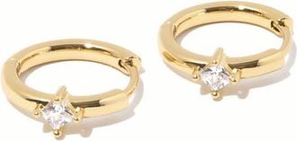 Miranda Frye Kierza Huggie Hoop Earrings in Gold at Nordstrom