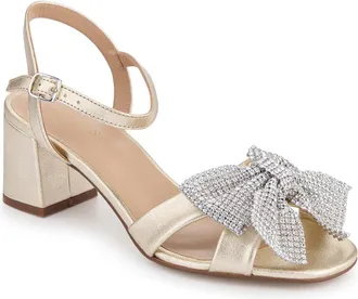 Jones Bootmaker Womens Juliana Smart Buckled Leather Sandals - Gold - Size UK 5