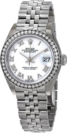 Rolex Lady Datejust Automatic White Dial Ladies Jubilee Watch 279384WRJ