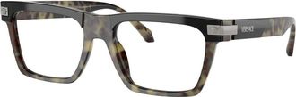 Versace Ve 3354 Optical Frame - unisex - Brillen - Zwart - 57 MM - Accessoires
