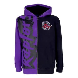 Mitchell & Ness x NBA Toronto Raptors Full Zip Fleece 2.0 Jacket Purple Black FPZP3422-TRAYYPPPPRBK