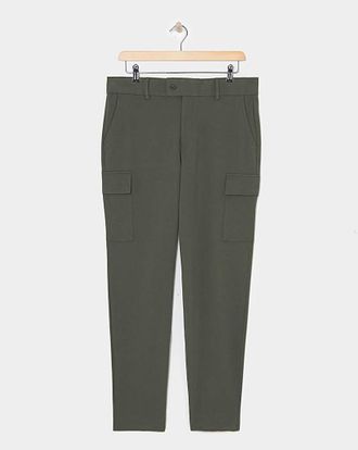 Jacamo Twill Loose Fit Tapered Cargo Trouser