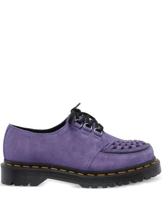 Dr. Martens Brogues in pelle - Viola