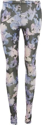 Alexander McQueen Legging met bloemenprint - Paars