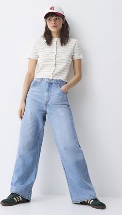 Levi's Womens Cinch ultra-wide-leg jean