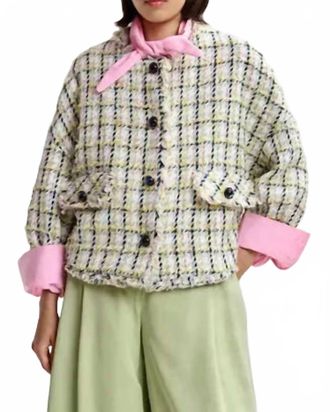 Essentiel Jayden Jacket In Basil Smash