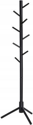 OEM Vasagle Perchero Moderno Negro 175 Cm