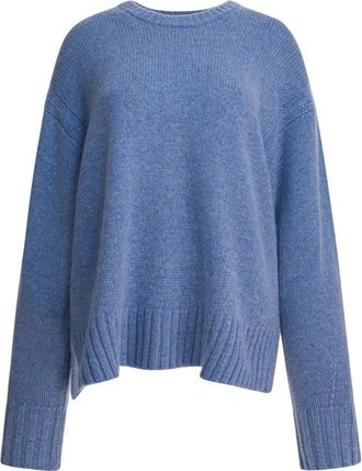 Guest In Residence Cozy Crew W10910Rh - Dames - Cashmere truien - Blauw - M - Kasjmier - Truien & Vesten