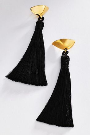 LADY GREY Tassel Drop Earrings
