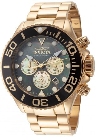 Invicta IN-48601 Mens Ocean Voyage Watch - Gold - One Size