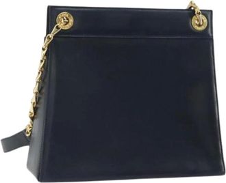 Celine Pre-owned Shoulder Bags, female, Blue, Size: ONE SIZE Pre-owned Vintage Shoulder Bag