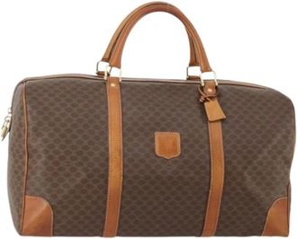 Celine Pre-owned Weekend Bags, female, Brown, Size: ONE SIZE Pre-owned Vintage Boston Bag
