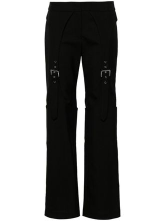 Blumarine gu&ecirc;pi&egrave;re puddle trousers - Black