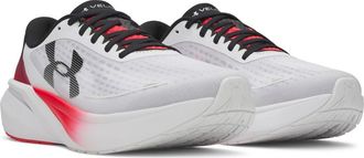 Under Armour UA Velociti Pace Running Shoe in White/red at Nordstrom, Size 11.5
