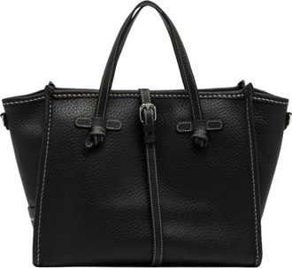 Gianni Chiarini Miss Marcella 32 Tote - Dames - Shoppers - Zwart - ONE Size - Leer - Tassen