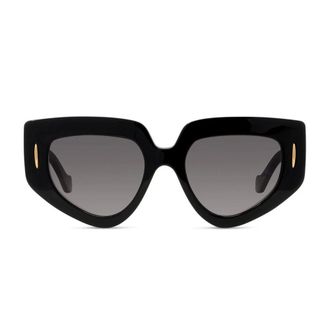 Loewe Sunglasses, female, Black, Size: 51 MM Anagram Sunglasses
