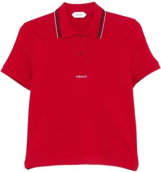 Versace Greca-border Polo Shirt