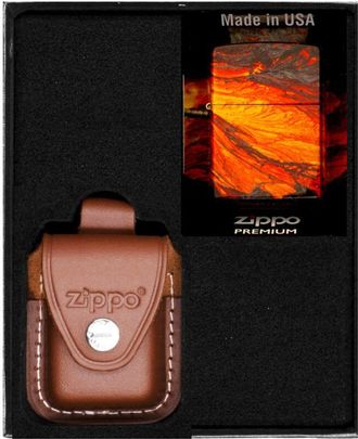 OEM Juego De Regalo De Encendedores Zippo Lava Flow N.&deg; 2