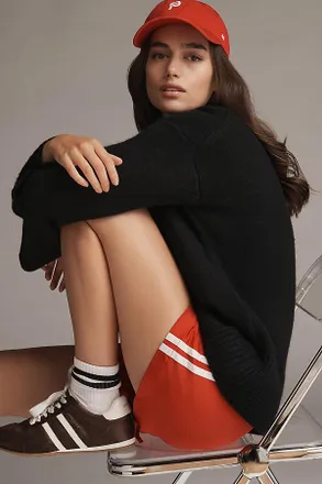 Sweaty Betty Pinnacle Funnel-Neck Wool Blend Sweater