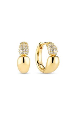 Sif Jakobs Jewellery Earrings Goccia Creolo Piccolo in 18K Gold Plated at Nordstrom