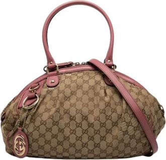 Gucci Pre-owned Handbags, female, Multicolor, Size: ONE SIZE Pre-owned Leather Handbag