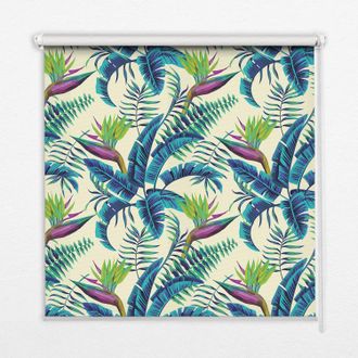 Tulup Tenda A Rullo Interna Per Finestra - Tenda Filtrante Luce - Tenda Privacy - Tenda Decorativa Rettangolare - Rullo Per Interni - (120 Cm X 140 Cm) - Pi