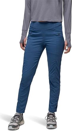 Prana Koen Pants Womens Casual Pants Bluff Blue : LG (Womens 12-14) R, Nylon/Polyester/Elastane