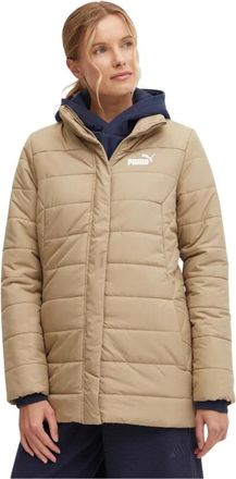 Puma Ess+ Padded Jacket - Dames - Outdoorjassen - Beige - S - Leer - Fitness
